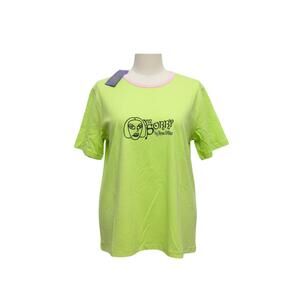 NEW PETRA women's logo t-shirt in lime green